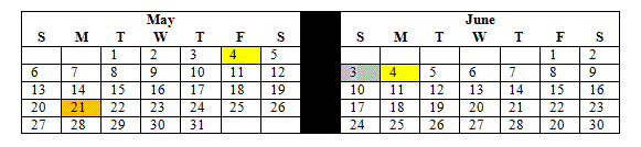 General deadline example 3